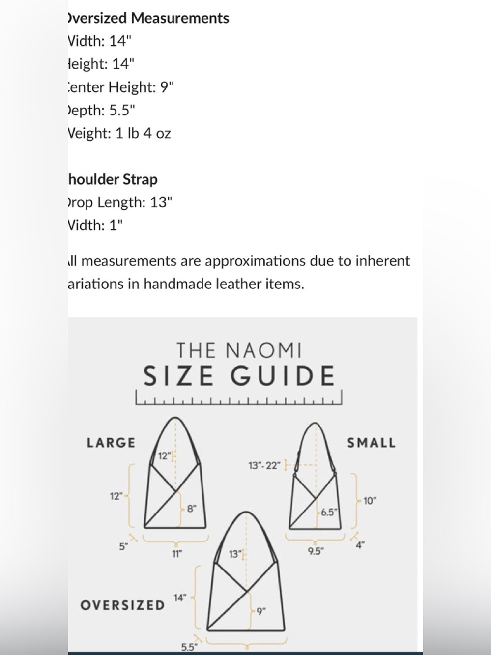 Portland Leather Goods Oversized Naomi- Orchid - Picture 2 of 5